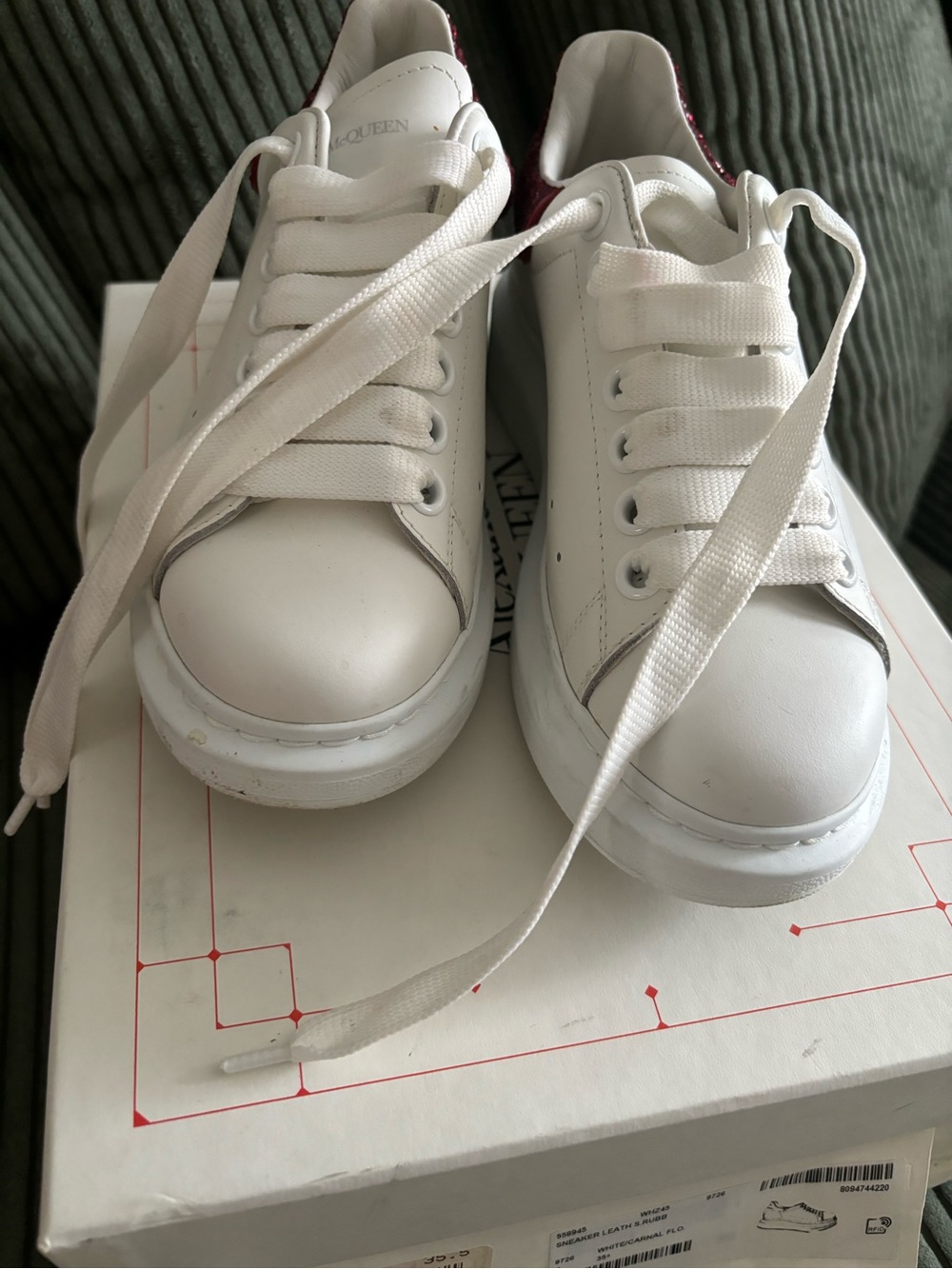 Alexander McQueen White Sneakers